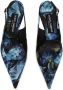 Dolce & Gabbana Elegant Slingback Pumps Blue Dames - Thumbnail 4