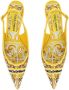 Dolce & Gabbana Elegant Slingback Pumps Yellow Dames - Thumbnail 4