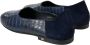 Dolce & Gabbana Elegante Blauwe Krokodillen Loafers Blue Heren - Thumbnail 13