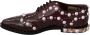 Dolce & Gabbana Elegante bordeaux veterschoenen Brown Dames - Thumbnail 7