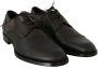 Dolce & Gabbana Elegante Bruin Lederen Formele Schoenen Brown Heren - Thumbnail 3