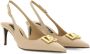 Dolce & Gabbana Elegante Decollete Schoenen voor Vrouwen Beige Dames - Thumbnail 2