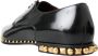 Dolce & Gabbana Zwarte leren gouden studs Derby schoenen Black Heren - Thumbnail 8