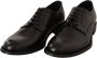 Dolce & Gabbana Zwarte Leren Derby Schoenen Gemaakt in Italië Black Heren - Thumbnail 52