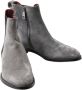 Dolce & Gabbana Elegante Grijze Chelsea Leren Laarzen Gray Heren - Thumbnail 6