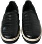 Dolce & Gabbana Elegante lage sneakers van krokodillenleer Black Heren - Thumbnail 2