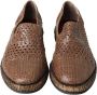 Dolce & Gabbana Elegante Leren Slipper in Bruin Brown Heren - Thumbnail 5