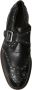 Dolce & Gabbana Elegante Monniksband Kalfsleren Schoenen Black Heren - Thumbnail 9