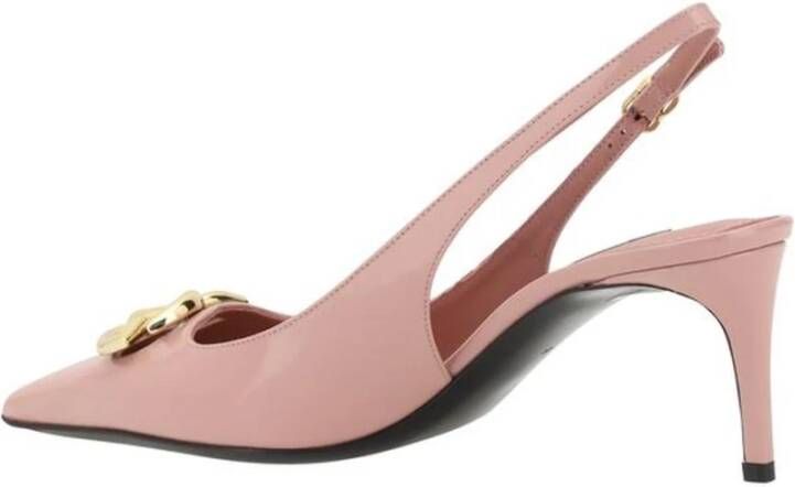 Dolce & Gabbana Elegante Patentleren Slingback Pumps Pink Dames