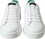 Dolce & Gabbana Elegante Portofino Leren Sneakers White Heren - Thumbnail 2