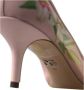 Dolce & Gabbana Elegante Roze Bloemen Kristal Pumps Pink Dames - Thumbnail 14