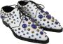 Dolce & Gabbana Elegante witte leren schoenen met kristallen Multicolor Dames - Thumbnail 6