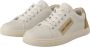 Dolce & Gabbana Elegante witte leren sneakers met gouden accenten White Dames - Thumbnail 7