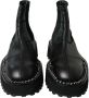 Dolce & Gabbana Elegante Zwarte Chelsea Laarzen Slip-on Black Heren - Thumbnail 8