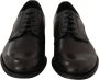 Dolce & Gabbana Zwarte Leren Derby Schoenen Gemaakt in Italië Black Heren - Thumbnail 7