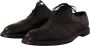 Dolce & Gabbana Elegante Zwarte Leren Derby Formele Schoenen Black Heren - Thumbnail 4