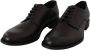 Dolce & Gabbana Zwarte Leren Derby Schoenen Gemaakt in Italië Black Heren - Thumbnail 26