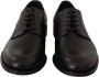 Dolce & Gabbana Zwarte Leren Derby Schoenen Gemaakt in Italië Black Heren - Thumbnail 31