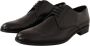 Dolce & Gabbana Elegante Zwarte Leren Derby Schoenen Black Heren - Thumbnail 3