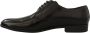 Dolce & Gabbana Elegante Zwarte Leren Derby Schoenen Black Heren - Thumbnail 5