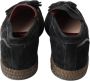 Dolce & Gabbana Zwarte Suède Leren Casual Espadrilles Schoenen Black Heren - Thumbnail 7