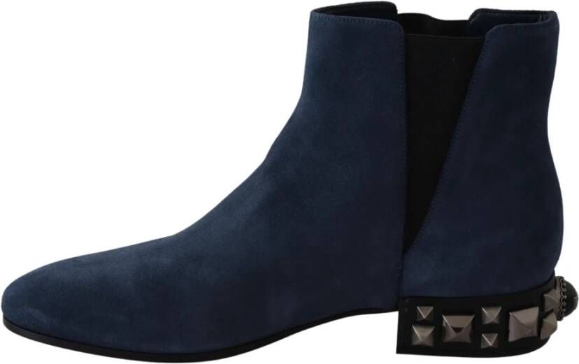 Dolce & Gabbana Enkel laarzen Blauw Dames