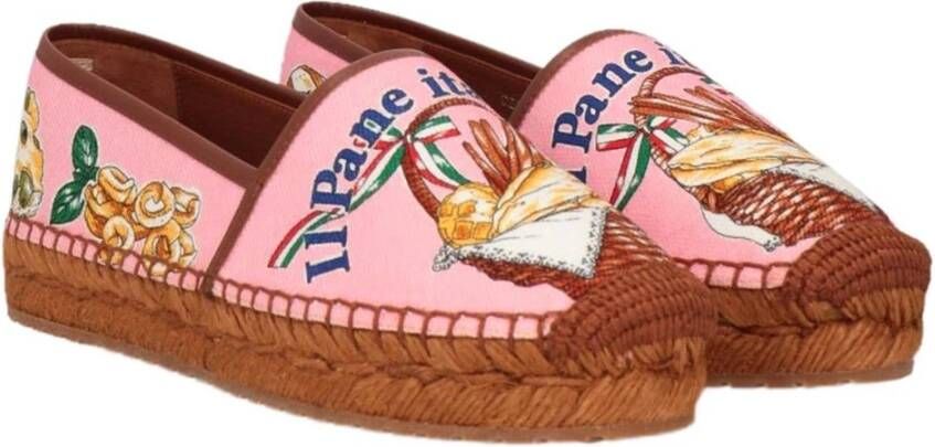 Dolce & Gabbana Espadrilles Pink Heren