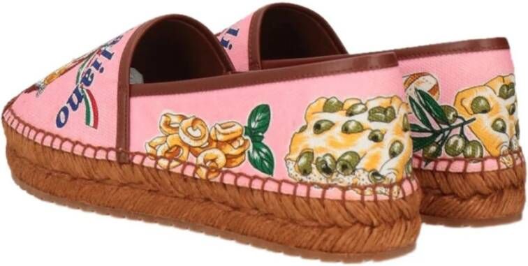 Dolce & Gabbana Espadrilles Pink Heren