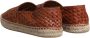 Dolce & Gabbana Espadrilles van Geweven Leer met Logodetails Brown Heren - Thumbnail 5