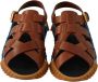 Dolce & Gabbana Flat Sandals Brown Heren - Thumbnail 5