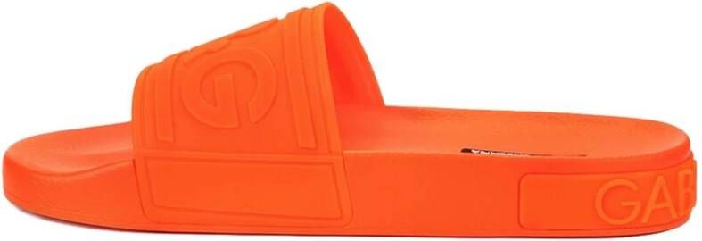 Dolce & Gabbana Flat Sandals Orange Dames