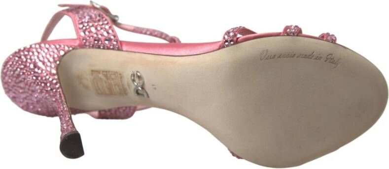 Dolce & Gabbana Flat Sandals Pink Dames