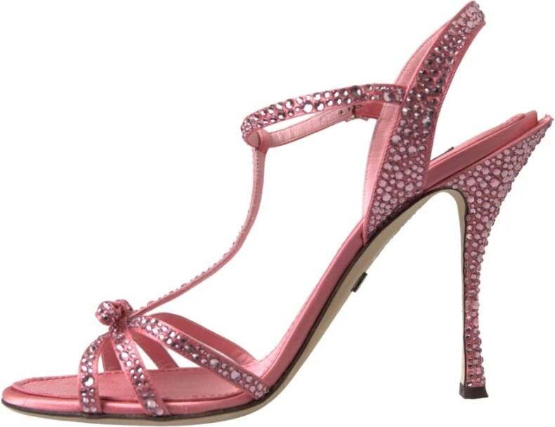 Dolce & Gabbana Flat Sandals Pink Dames