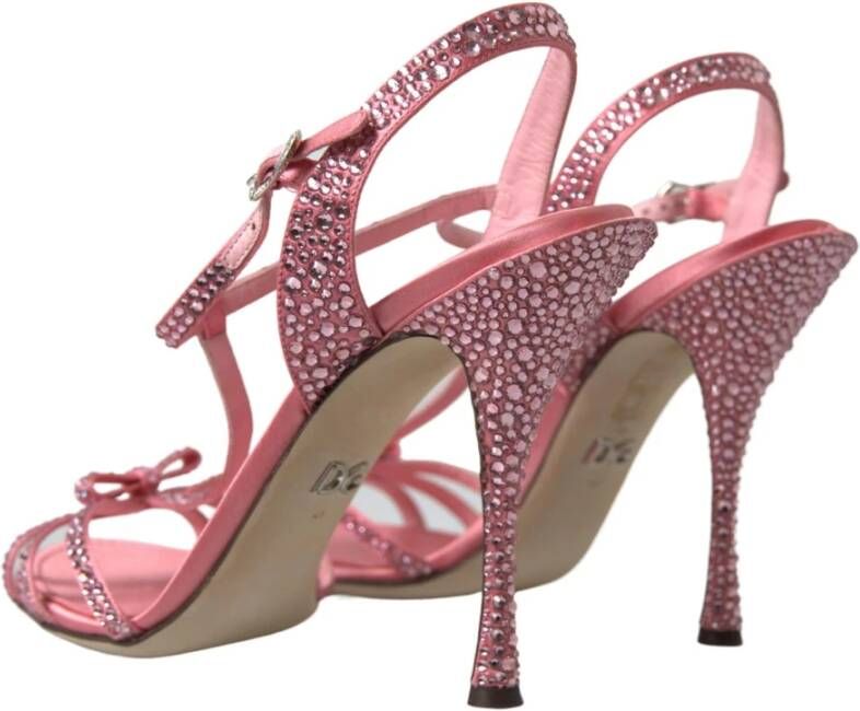 Dolce & Gabbana Flat Sandals Pink Dames