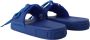 Dolce & Gabbana Blauwe Stretch Rubberen Slides Sandalen Blue Heren - Thumbnail 6