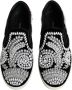 Dolce & Gabbana Fluwelen Instap Schoenen met Rubberen Zool Black Heren - Thumbnail 3