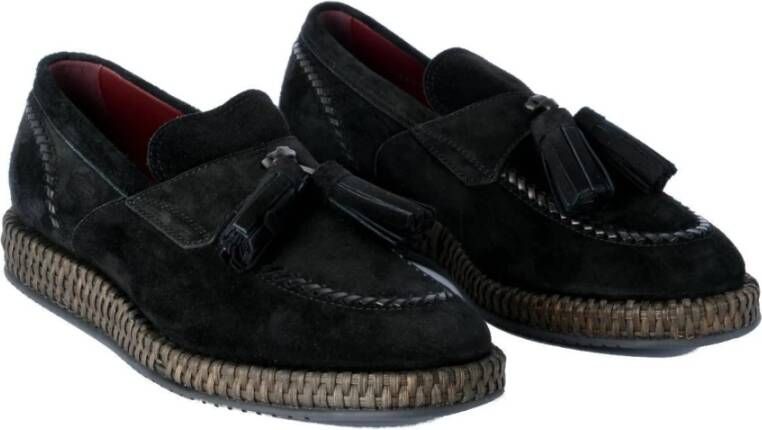 Dolce & Gabbana Fluwelen Loafers voor Heren Black Heren