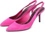 Dolce & Gabbana Fuchsia Geitenleren Pumps met Luipaard Pink Dames - Thumbnail 3