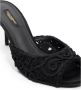 Dolce & Gabbana Geborduurde Hak Ciabatta Sandalen Black Dames - Thumbnail 4