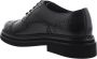 Dolce & Gabbana Premium Zwart Leren Oxford Veterschoenen Black Heren - Thumbnail 3