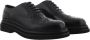 Dolce & Gabbana Premium Zwart Leren Oxford Veterschoenen Black Heren - Thumbnail 5