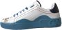 Dolce & Gabbana Gedrukte Portofino Lage Sneakers White Heren - Thumbnail 6