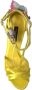 Dolce & Gabbana Gele Butterfly Applique Stiletto Sandalen Yellow Dames - Thumbnail 5