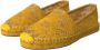 Dolce & Gabbana Gele Kant Espadrille Loafers Platte Schoenen Yellow Dames - Thumbnail 8