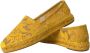 Dolce & Gabbana Gele Kant Espadrille Loafers Platte Schoenen Yellow Dames - Thumbnail 6