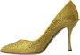 Dolce & Gabbana Gele Kristal Hakken Pumps Schoenen Yellow Dames - Thumbnail 13