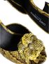 Dolce & Gabbana Gele Leren Blokhak Muiltjes Schoenen Yellow Dames - Thumbnail 7