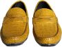 Dolce & Gabbana Gele Leren Loafer Schoenen Yellow Heren - Thumbnail 2