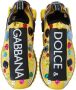 Dolce & Gabbana Gele Sorrento Kristallen Sneakers Schoenen Yellow Dames - Thumbnail 19