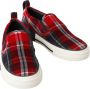 Dolce & Gabbana Custom 2 Zero slip on van corduroy met ruitdessin - Thumbnail 6